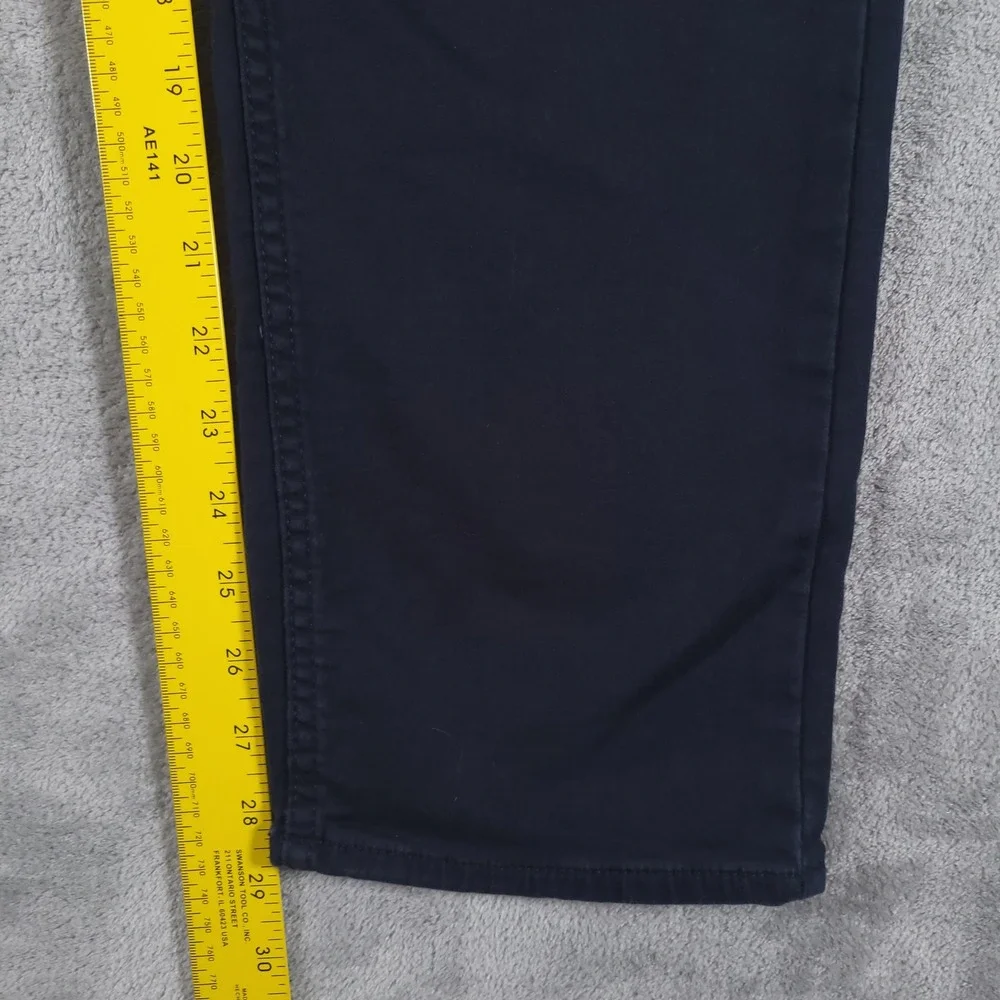 Banana Republic Pants Mens 36x30 Navy Blue 5 Pocket Cotton Stretch Chino Casual